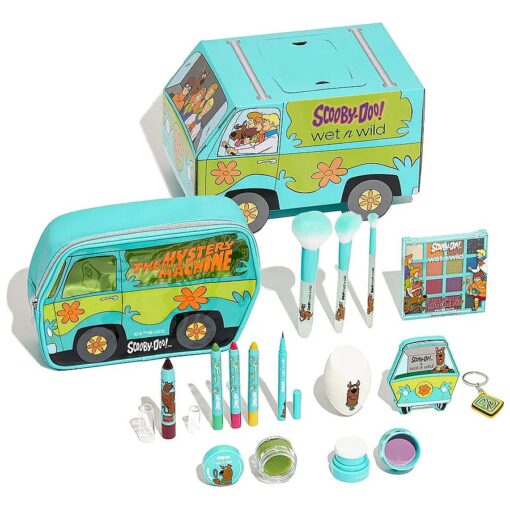 wet n wild Scooby Doo Limited Edition PR Box - Makeup Set with Versatile Brushes, Buildable & Blendable Palettes, Vibrant Colors, & Lip Glosses for Unique Looks, Cruelty-Free & Vegan