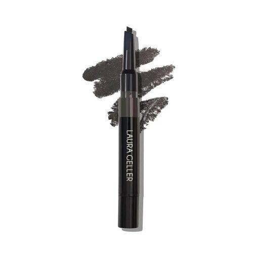 LAURA GELLER NEW YORK Sculpt-n-Stay Waterproof Brow Pencil & Gel- Soft Black