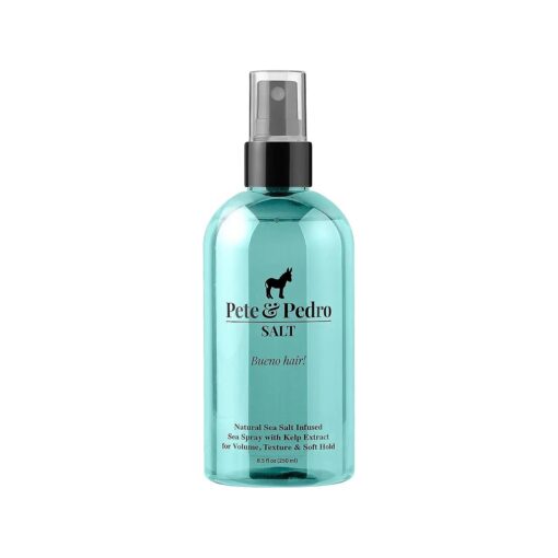 Pete & Pedro SALT - Natural Sea Salt Spray for Hair Men & Women, Adds Instant Volume, Texture, Thickness, & Light Hold | Texturizing & Thickening | As Seen on Shark Tank, 8.5 oz .