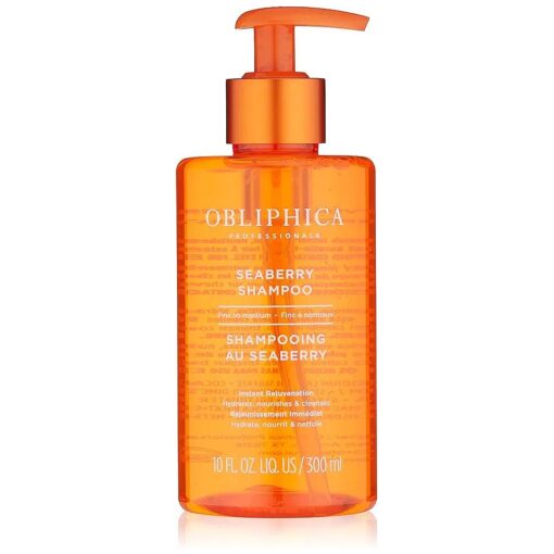 Obliphica Professional Seaberry Fine to Medium Shampoo, 10 Fl Oz