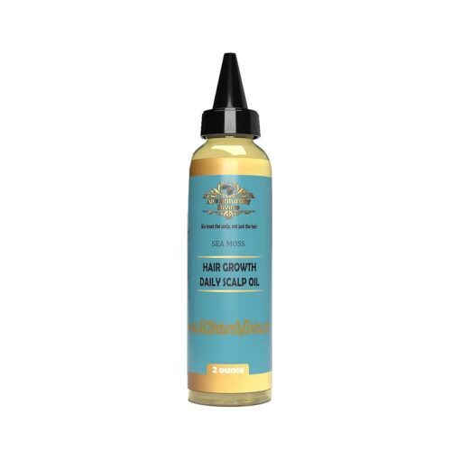 AK2 Hair oil for damaged hair, Curls, hydrates and repairs, hair moisturizer for dry damaged hair, With Detangling Oils ( Sea Moss, Rosemary & Hibiscus, 2 oz, )