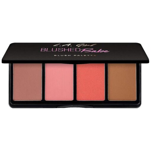 L.A, Girl Fanatic Blush Palette, Blushed Babe Pinks, 1 oz