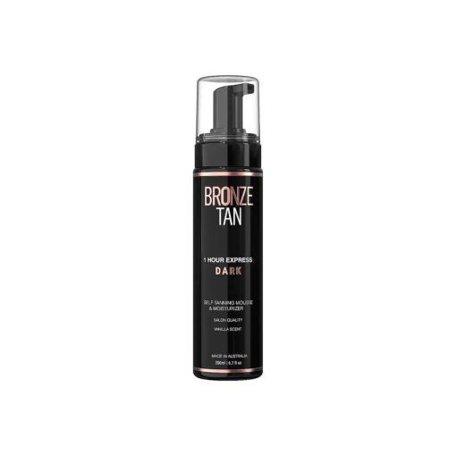 Bronze Tan Self Tanner Mousse Dark Self Tan Foam | Sunless Tanner for all Skin Tones | Salon Quality Fake Tan Vanilla Scented Best Sellers ( 200 ml/ 6.7 oz )