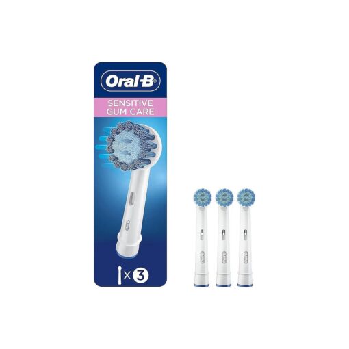 Oral-B Sensitive Gum Care Electric Toothbrush Replacement Brush Heads Refill, 3 Count