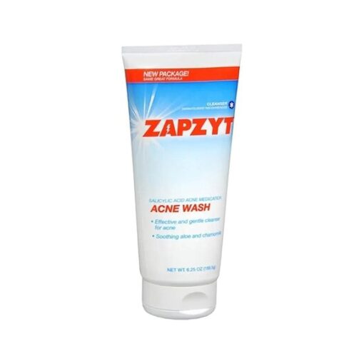 ZAPZYT Acne Wash with Salicylic Acid 6.25 oz