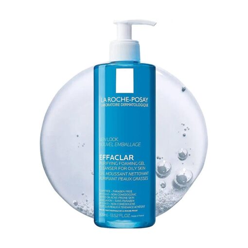 LA ROCHE POSAY Effaclaroily Skingelpump Bottlefacepurifyingfoaming Gel