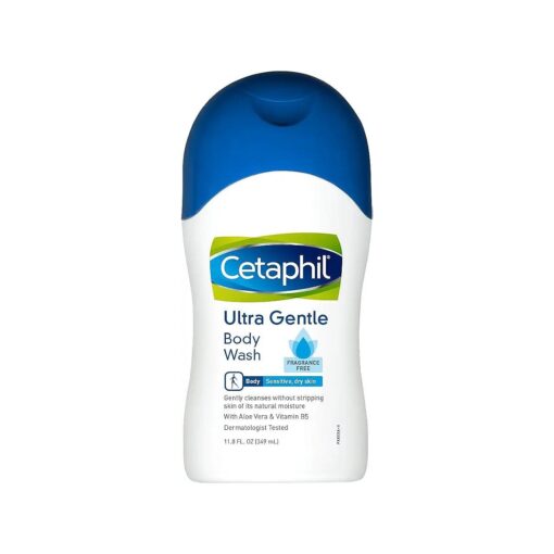 Cetaphil Fragrance Free Ultra Gentle Body Wash, 11.8 Fl Oz ( Pack of 1 )