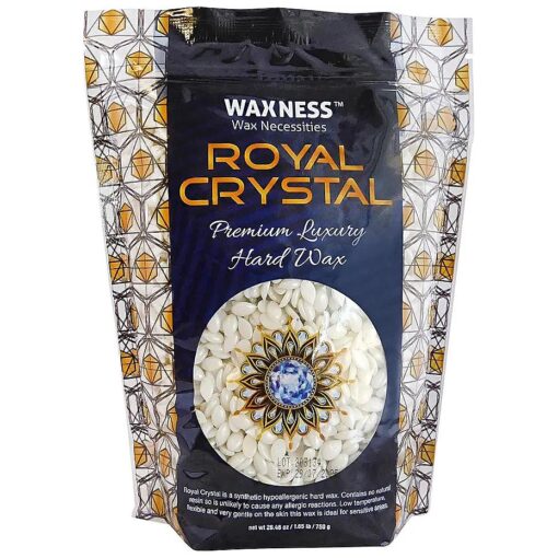 Waxness Wax Necessities Luxury Polymer Blend Hard Royal Crystal Wax 1.65 Pound