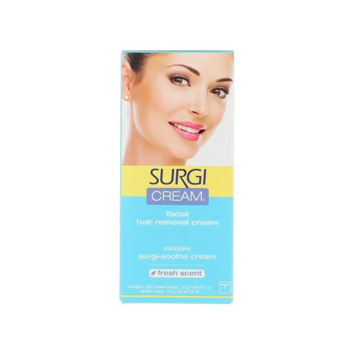 Surgi Cream Hair Remover Face 1 Ounce Fresh Scent ( 29ml )