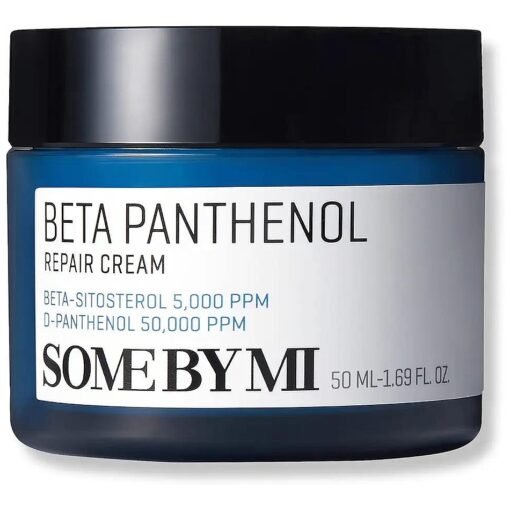 SOME BY MI Beta-Panthenol Repair Cream - 1.69Oz, 50ml - Rebuilding Skin Barrier with Beta-Sitosterol and Panthenol - Daily Moisturizer with Skin hydrating and Skin Redness Care - Korean Skin Care