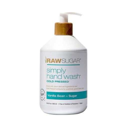 Raw Sugar Vanilla Bean Sugar Natural Hand Wash 16.9oz