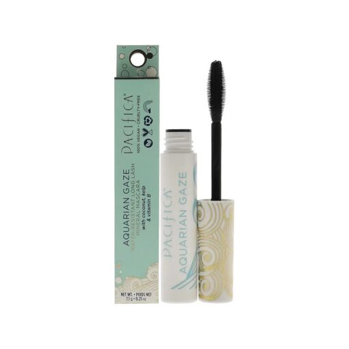 Pacifica Aquarian Gaze Water-Resistant Long Lash Mineral Mascara - Abyss Mascara Women 0.25 oz