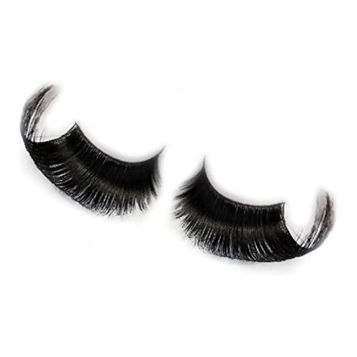 AnHua ( r ) New Sexy Fun Ladies Styles Handmade Reusable Long Thick Fancy Party Feather False Eyelashes Makeup Eye Lashes ( Black )