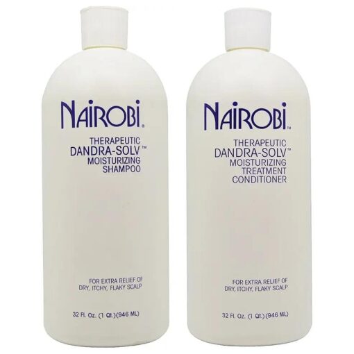 Nairobi Dandra-Solv Moisturizing Shampoo & Conditioner 32oz Duo" set"