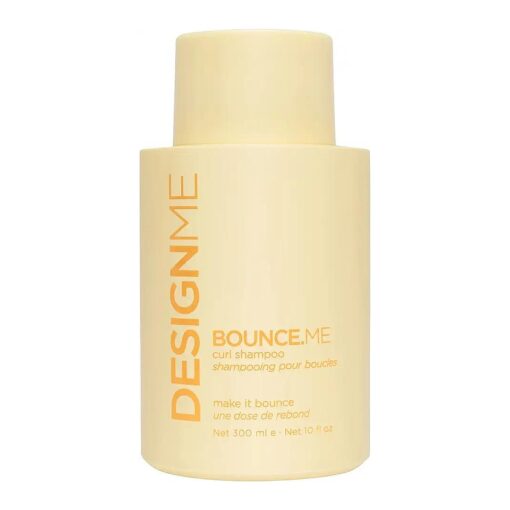 BOUNCE.ME Curl Shampoo by DESIGNME | Curl-Defining, Anti-Frizz Formula for All Curl Types | Nourishing with Kukui Nut Seed and Buriti Oil | Boost Shine, Moisturize Curly Hair