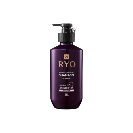 RYO Hair Strength Expert Care Shampoo For Normal & Dry Scalp, Moisturizing Dry Dead Skin Cells, Relieving Itchy and Smelly Scalp, Cleansing, Thickening and Growing For Thinning Hair, 13.53 Fl Oz .