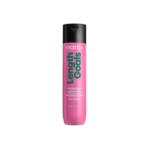 Matrix Length Goals Shampoo | Protects Color Vibrancy & Restores Shine | Sulfate-Free | For Hair Extensions and Wigs | Smoothing and Detangling | Packaging May Vary | 10.1 Fl, Oz .