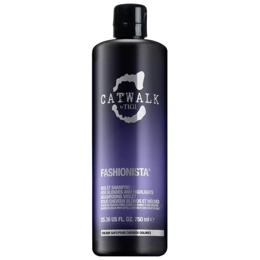 Tigi Catwalk Fashionista Violet Shampoo for Unisex, 25.36 Ounce