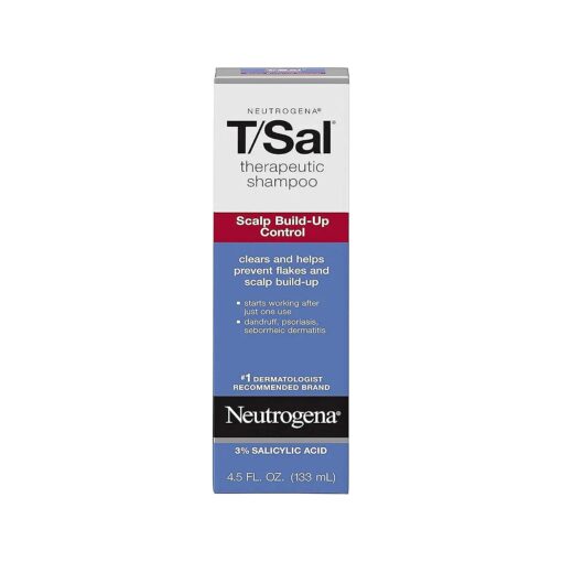 Neutrogena T/Sal Therapeutic Maximum Strength Shampoo 4.50 oz ( Pack of 3 )