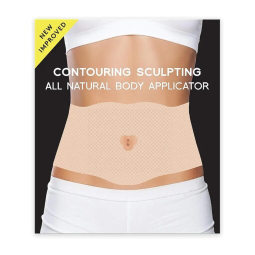 All Natural Moisturizing Body Applicator Wrap - Easy to Use Body Wrap -By Shape and Tone ( 12 WRAPS )