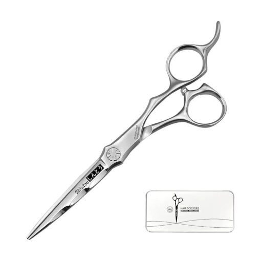 Wet and Dry Cut Professional Hair Cutting Scissors Barber Shears Japanese Aichi SUS440C Stainless Steel Salon 6 Inch Haircut Tijeras de Peluqueria Shintou