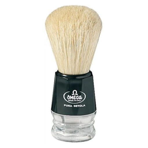 Omega S-Brush Fiber Shaving Brush- S10019