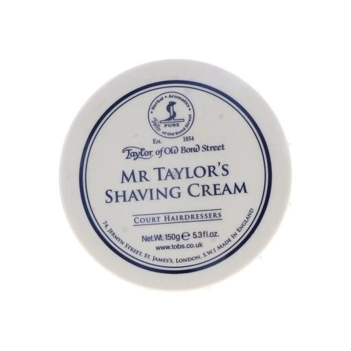 Taylor of Old Bond Street Mr. Taylor 's Shaving Cream Jar