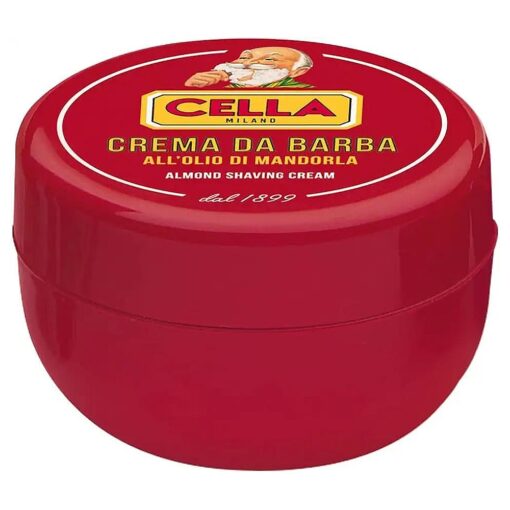 Cella Milano Shaving Cream Soap Almond, 150 grams