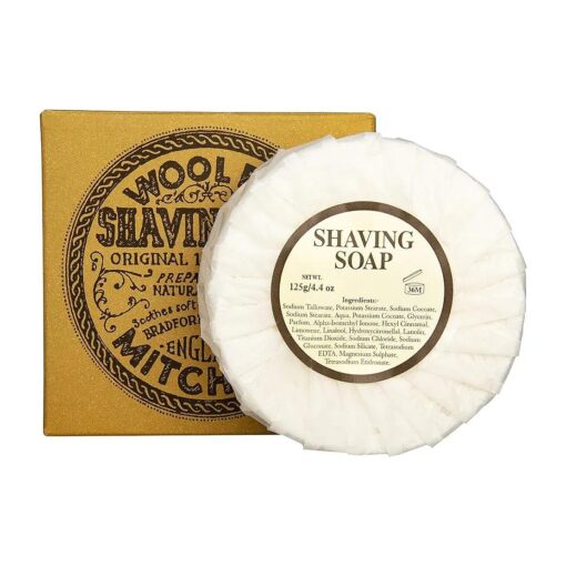 Mitchell 's Wool Fat Shaving Soap Refill