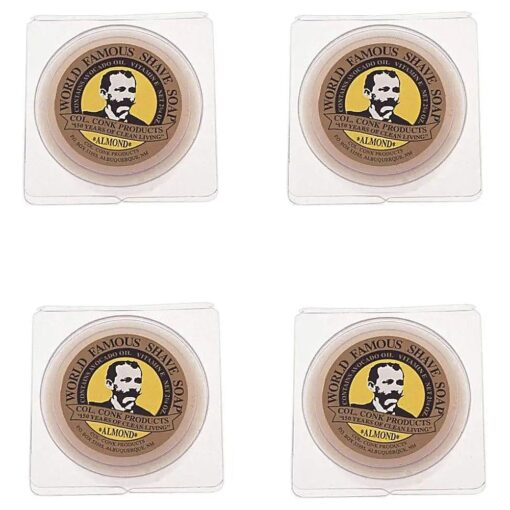 Col. Ichabod Conk Glycerin Soap ( Almond 4 Pack )