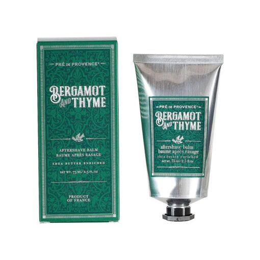 Pre de Provence Shea Butter Enriched Men 's After Shave Balm, 2.5 Ounce - Bergamot & Thyme ( Packaging may vary )