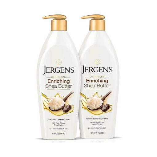 Jergens Shea Butter Deep Conditioning Moisturizer - 16.8 oz - 2 pk