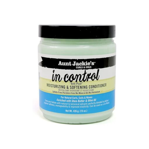 Aunt Jackie 's in control 15oz - `` Anti-Poof" Moisturizing & Softening Conditioner