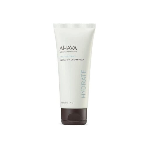 AHAVA Hydration Cream Mask - Replenishes, Fights Dehydration, Calms & Enhances Smoothness, Enriched by Exclusive Dead Sea Osmoter & Mud, Pentavitin, Vitamin E, Shea Butter & Hyaluronic Acid 3.4 Fl.Oz