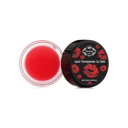 Pomegranate Lightening Lip treatment for Dark Lips - Rich shea butter, Softens, Hydrates and Nourishes - Net 0.33 Oz ( 10 g, )