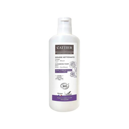 Cattier Nuage Celeste Cleansing Foam for the Face 150ml