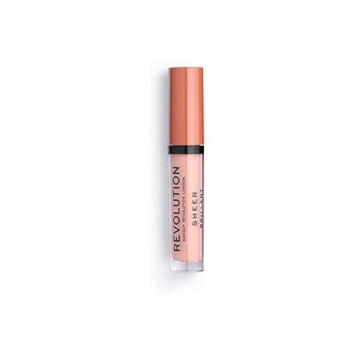 Makeup Revolution, Sheer Lip, Lipgloss, Piece of Cake 101, 3.5ml