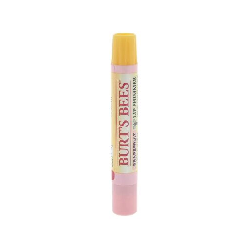 Burt 's Bees Lip Shimmer, Grapefruit 0.09 Ounce ( Pack of 4 )