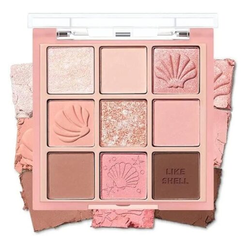 HOLIKA HOLIKA MY FAVE MOOD EYE PALETTE ( 08 SHELL ON THE BEACH )