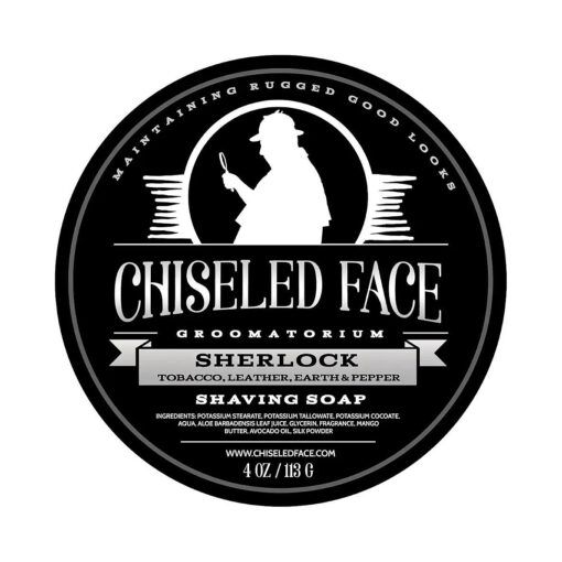 Sherlock - Handmade Luxury Shaving Soap from Chiseled Face Groomatorium