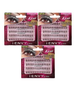 Kiss I Envy Ultra Black Short Lashes ( 3 PACK )