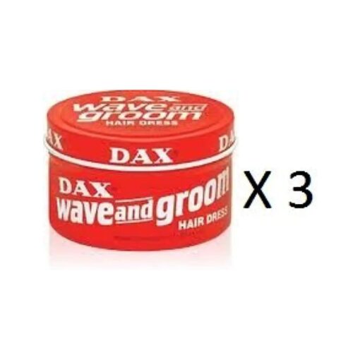 DAX Wave and Groom Hair Dress, 3.5 Ounce ( Pack of 3 )