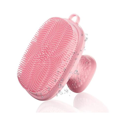 Silicone Face Scrubber for Men Facial Cleansing Brush Silicone Face Wash Brush Manual Waterproof Cleansing Skin Care Face Brushes for Cleansing and Exfoliating