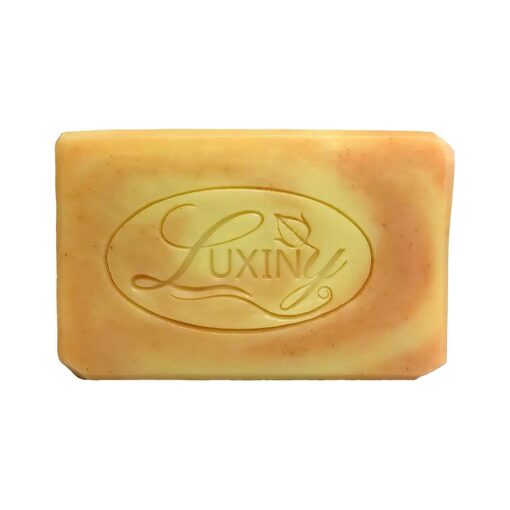 Orange Patchouli Handmade Soap Bar for Body and Bath is Palm Oil Free, Moisturizing Vegan Natural Castile Soap with Essential Oil for All Skin Types Including Sensitive Skin ( Single )