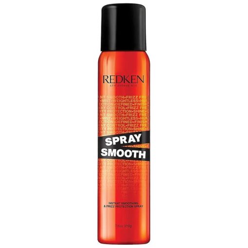 Spray Smooth Anti Frizz Treatment Spray | Frizz Control and Heat Protectant for Hair | Instant Smoother | With Citric Acid | Paraben, Sulfate & Silicone-Free