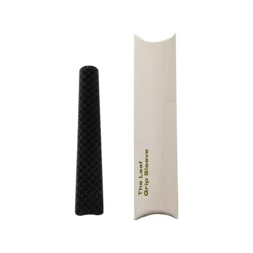 Leaf Shave | The Leaf Razor Grip Sleeve, Black - Silicone Razor Handle Grip