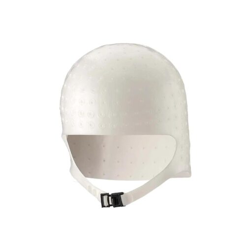 Dompel Silicone Highlight Hair Cap Color White | Type Romana | hair highlighting cap | Salon-Quality Hair Highlights | Suitable for all hair types | Model 390-SA