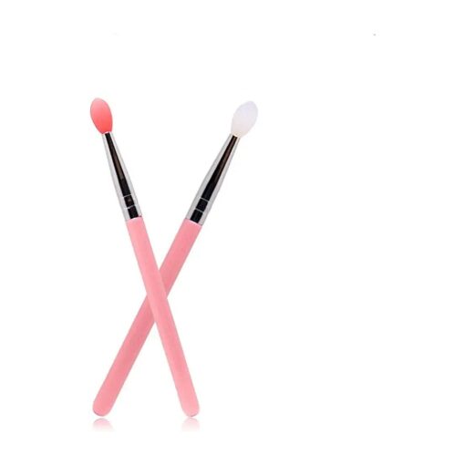 Silicone Lip Brush Makeup Eyebrow Lip Brushes Cosmetic Makeup Brush Set Silicone Brushes ( 2pcs lip brush )