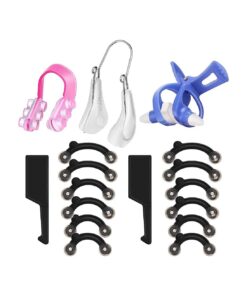 5 Pieces Nose up Lifting Clips Nose Lifter Silicone Nose Bridge Slimming Clips Beauty Clip Tools for Women