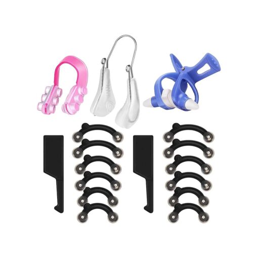 5 Pieces Nose up Lifting Clips Nose Lifter Silicone Nose Bridge Slimming Clips Beauty Clip Tools for Women